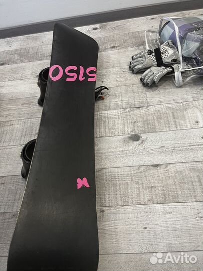 Сноуборд комплект женский