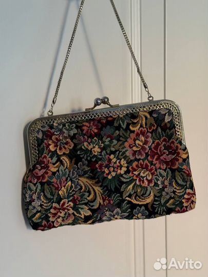 Гобеленовая сумочка винтаж