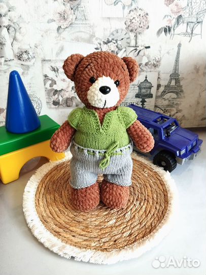 Плюшевый Медведь ручная работа