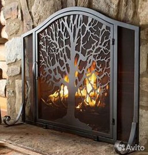 Двери для камина