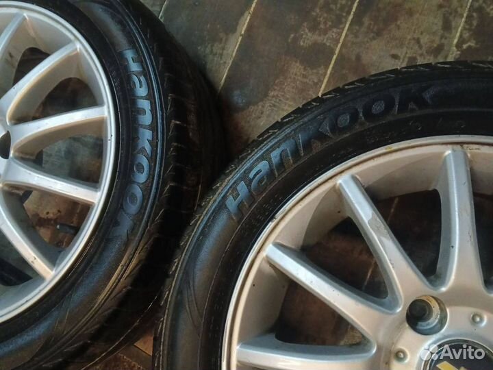 Литые диски r15 chevrolet lacetti с резиной