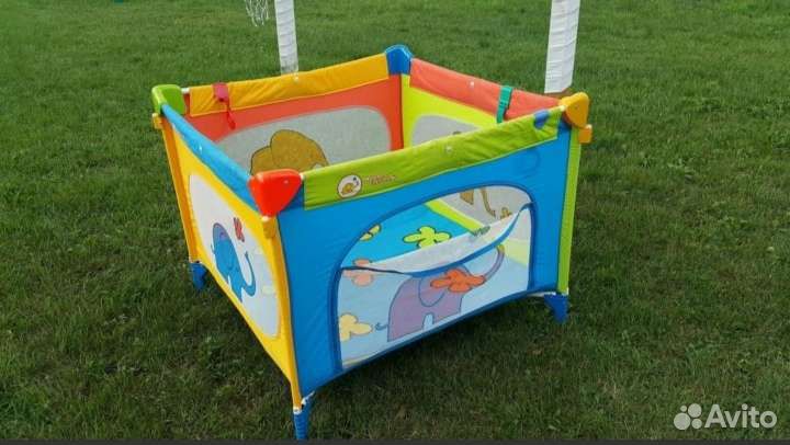 Большой детский манеж палатка