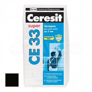 Затирка цем. Ceresit CE 33 Super Графит №16 2 кг