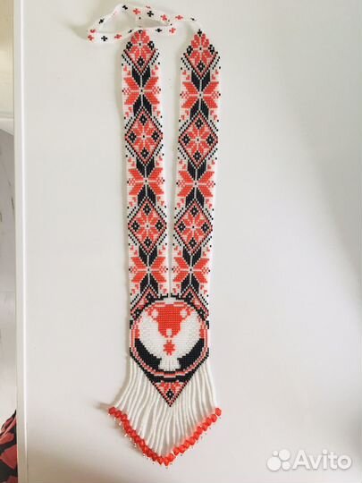 Гердан из бисера