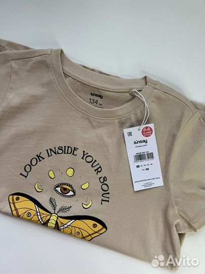 Футболка 134 размер Sinsay
