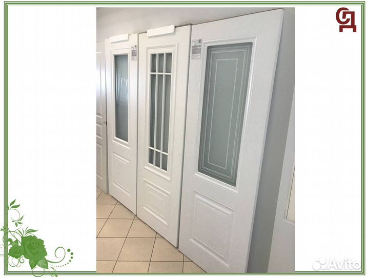 Дверь межкомнатная новая, дверь эмаль