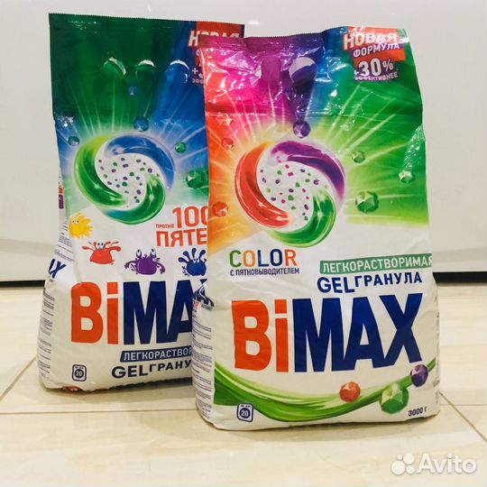 Стиральный порошок Bimax 100 пятен 3кг