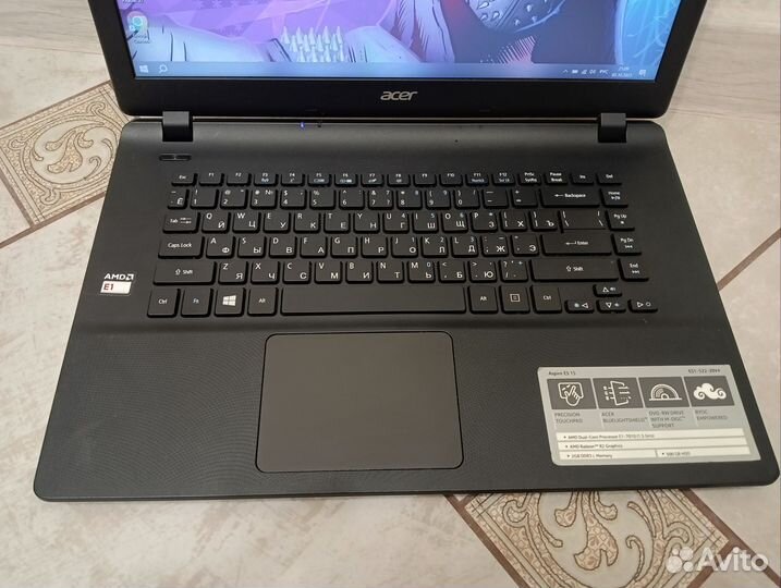 Свежий Acer E1-6010 8гб R2 SSD