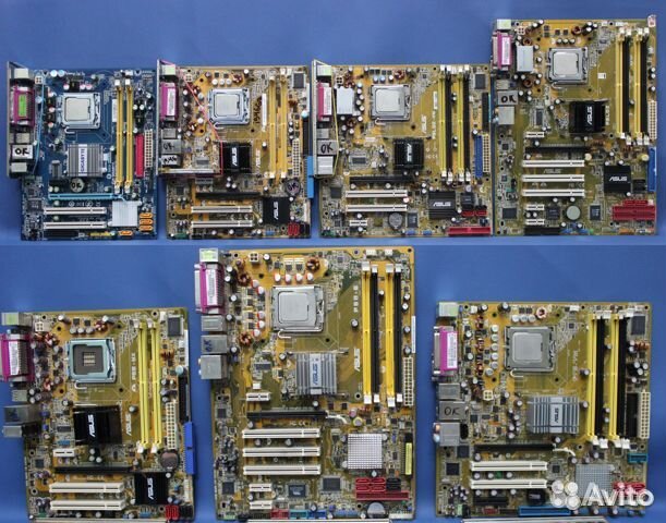 Платы 775 1156 1155 1150 1366 2011 FM2 AM2 AM3+