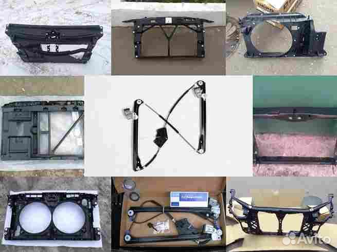 Стеклоподъемник передний левый без мотора для audi