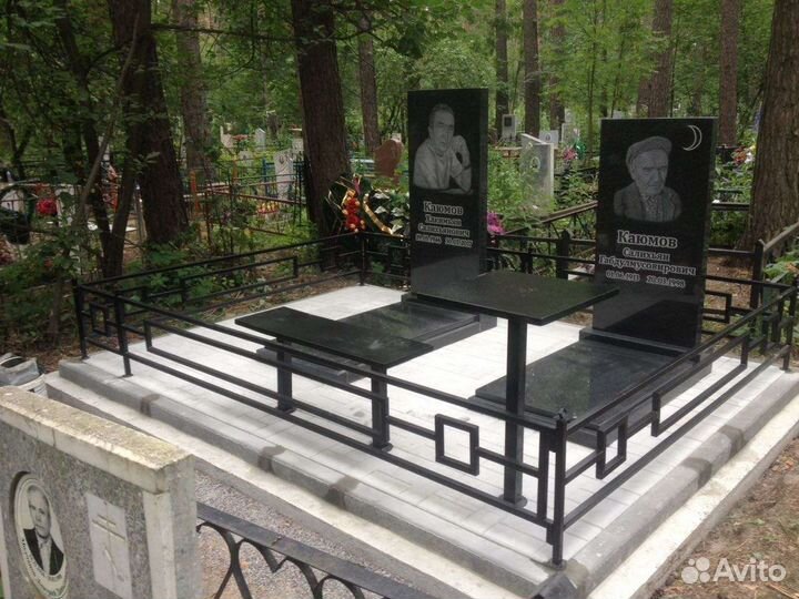 Памятники. Благоустройство мест захоронений