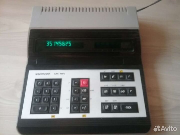 Калькулятор СССР электроника мс 1103