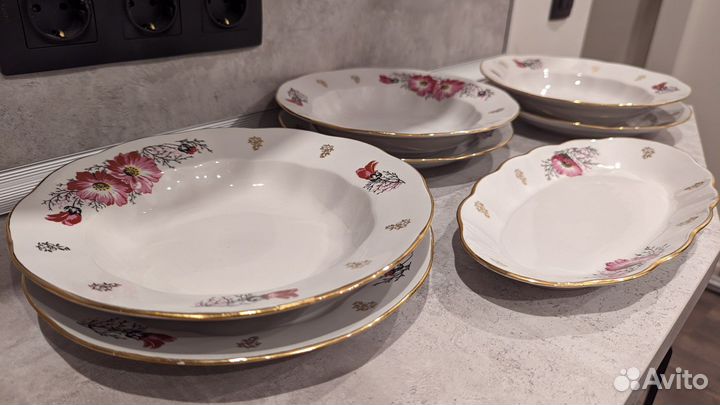 Обеденный сервиз Рижского ффз (RPR)