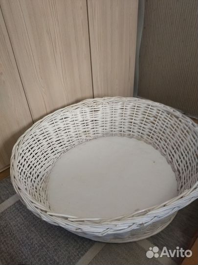 Корзина плетеная большая