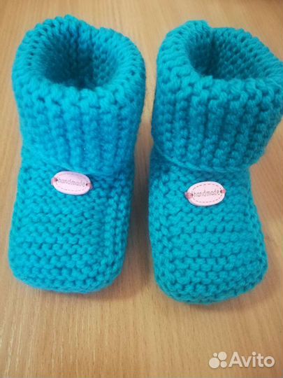 Пинетки вязаные