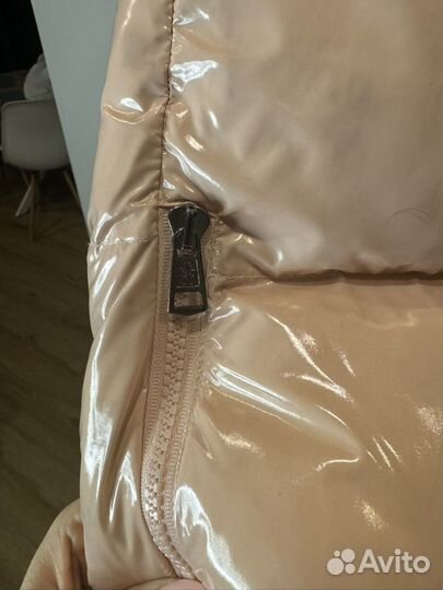 Жилетка женская moncler с натуральным мехом