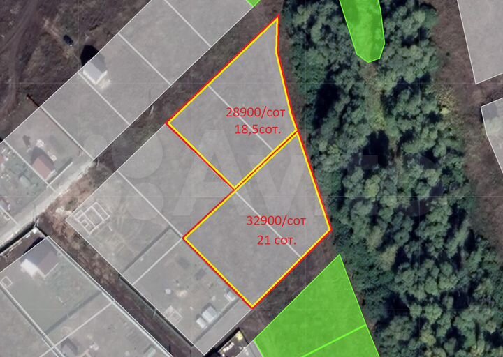 Участок 18,5 сот. (ИЖС)