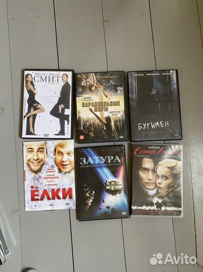 Игры для пк на дисках + фильмы DVD