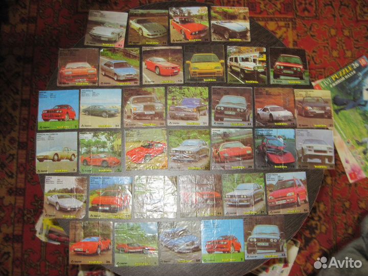 Вкладыши от жвачек (186 шт.)