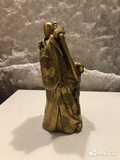 Бронзовая статуэтка Бог денег