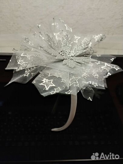 Ободок снежинка продам