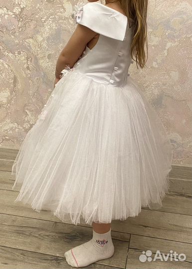 Новогоднее платье для девочки 104 110 см