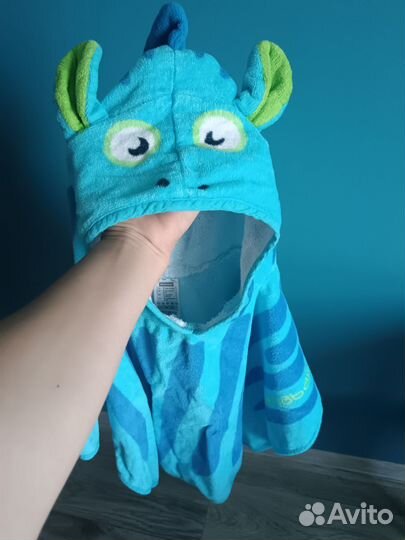 Полотенце пончо детское Decatlon