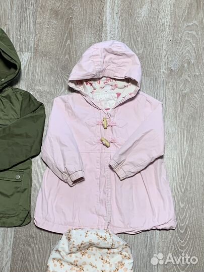 80 82 Zara ветровка для девочки