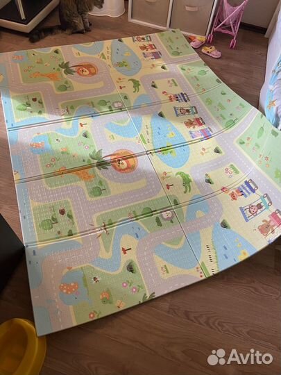 Коврик детский для ползания и игр