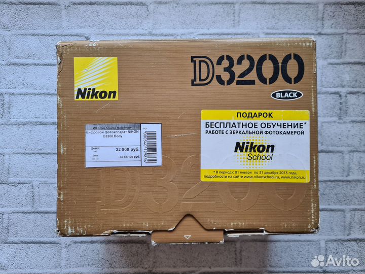 Камера Nikon D3200. Пробег 10тыс