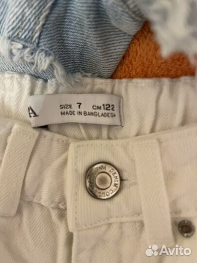 Шорты для девочки зара 122