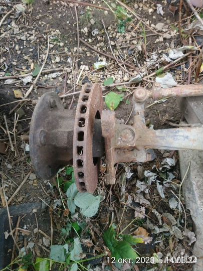 Передний мост на мерседес бенс 609