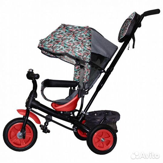 Трехколесный велосипед Лучик vivat 1 надув. колеса