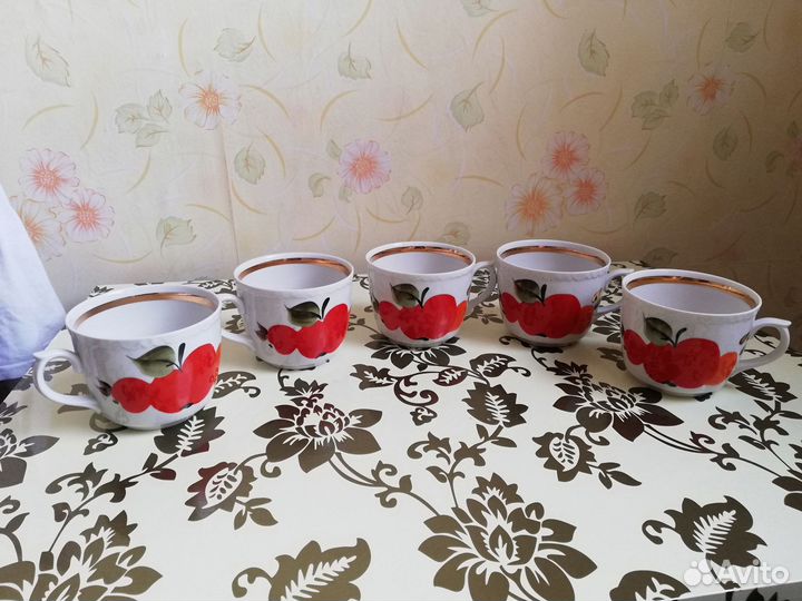 Кружки СССР 5шт