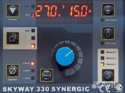 Полуавтомат aurorapro skyway 330 synergic