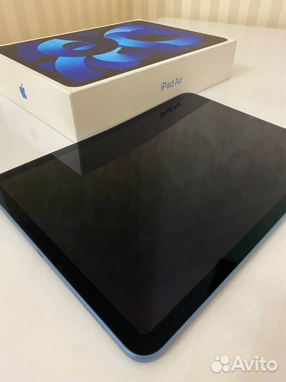 Apple iPad Air (2022), 256 гб, Wi-Fi Blue (MM9N3LL