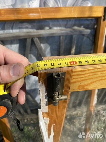 Деревянные окна бу со стеклами