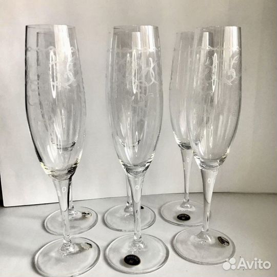 Фужеры для шампанского 6 шт