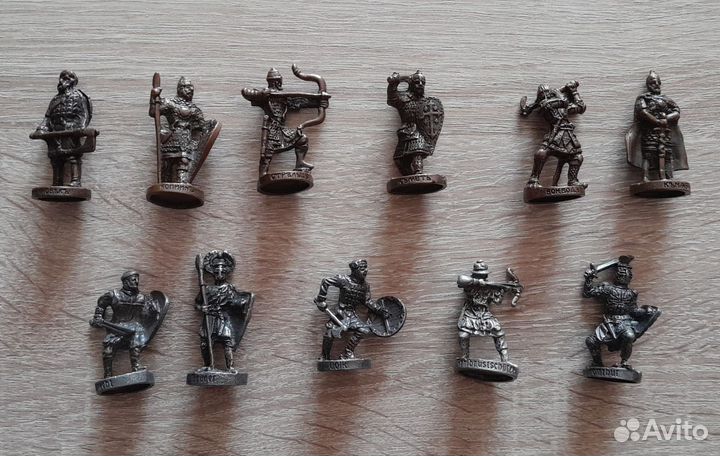 Солдатики Ландрин Киндер три серии + scame