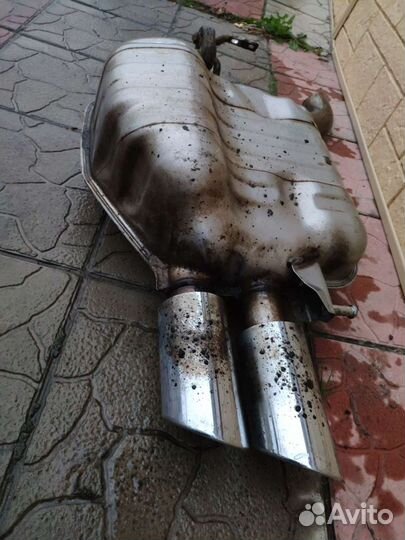 Глушитель audi a4 b8.5