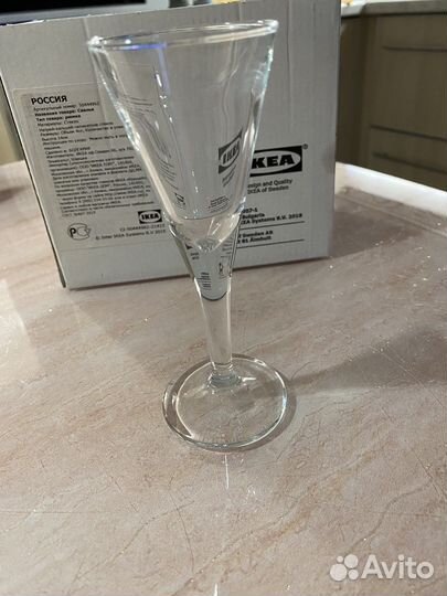 Рюмки, стаканы, фужеры, бокалы IKEA, metro