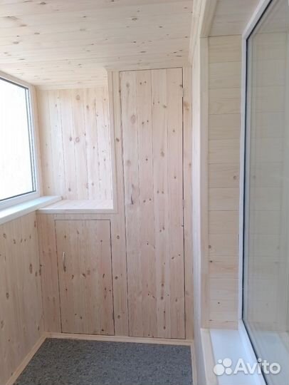 Обшивка балконов и Остекление балконов