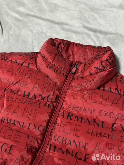Куртка AX Armani Exchange пуховик мужской 48
