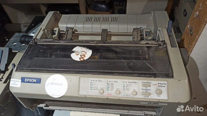 Матричный принтер Epson FX-890 нерабочий