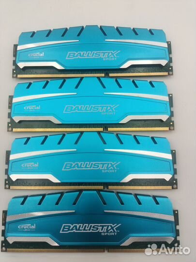 Оперативная память DDR3 Crucial Ballistix Sport