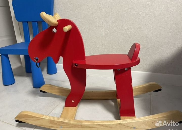 Детская качалка Лось
