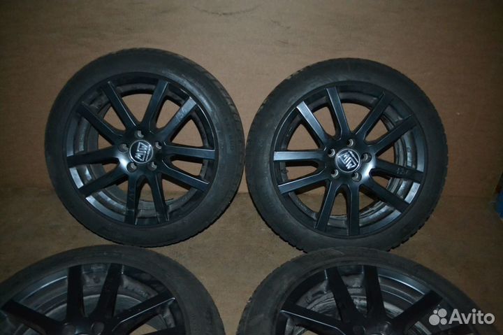 Диски бу 17 с всесезонными шинами 225 50 17