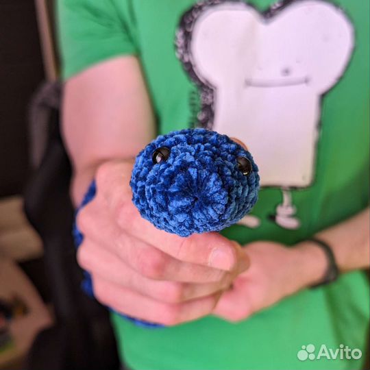 Плюшевая змея