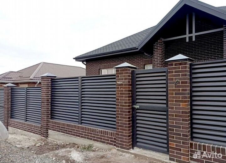 Ламели для забора жалюзи