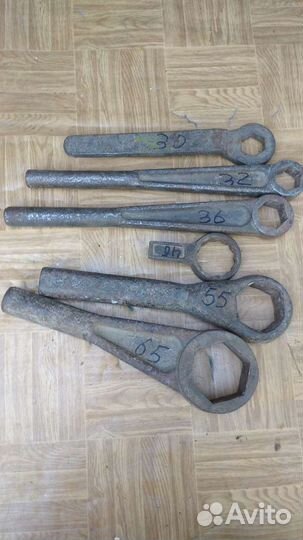 Набор Ключи для больших гаек и болтов инструмент